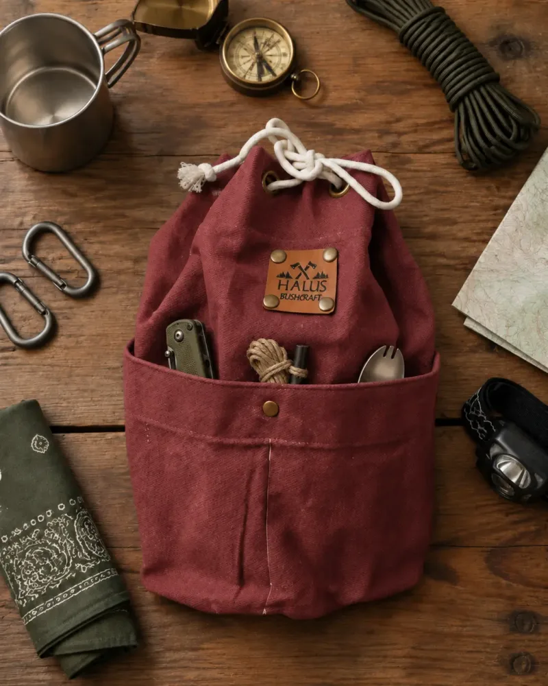 Pocketed Organizer Case, Terracotta