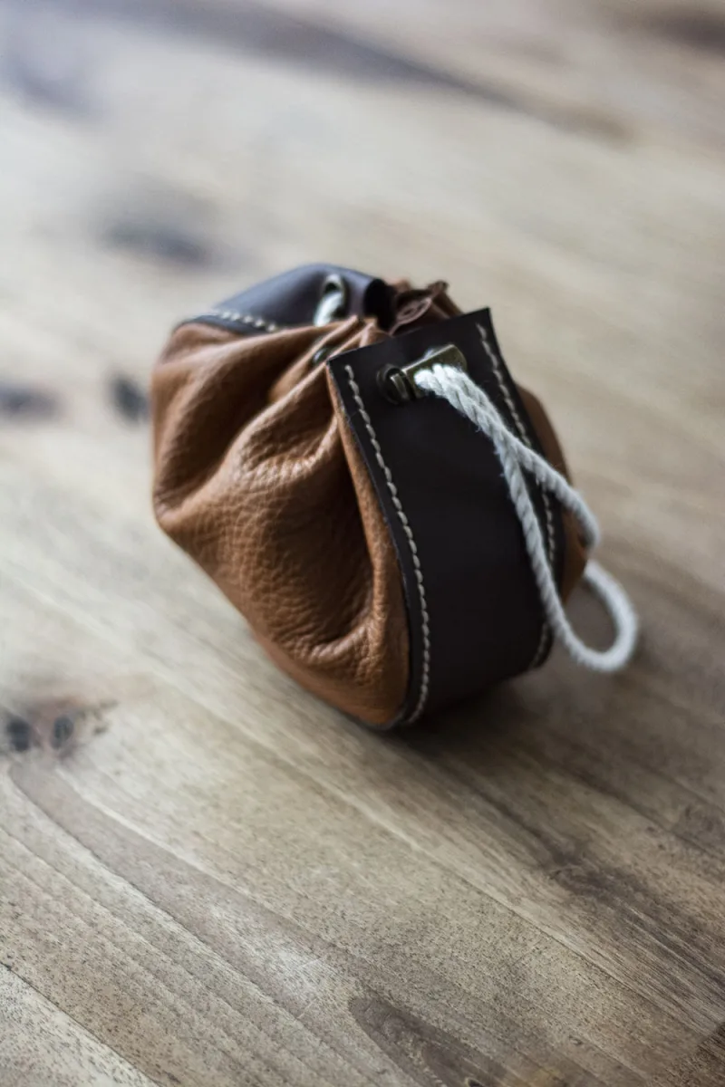 Dice and Coin Pouch